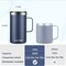 20oz Insulated Coffee Mug with Lid, Stainless Steel Coffee Cup